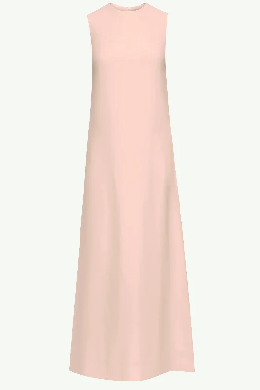 Najma Chiffon Dress - Jasmine Pink