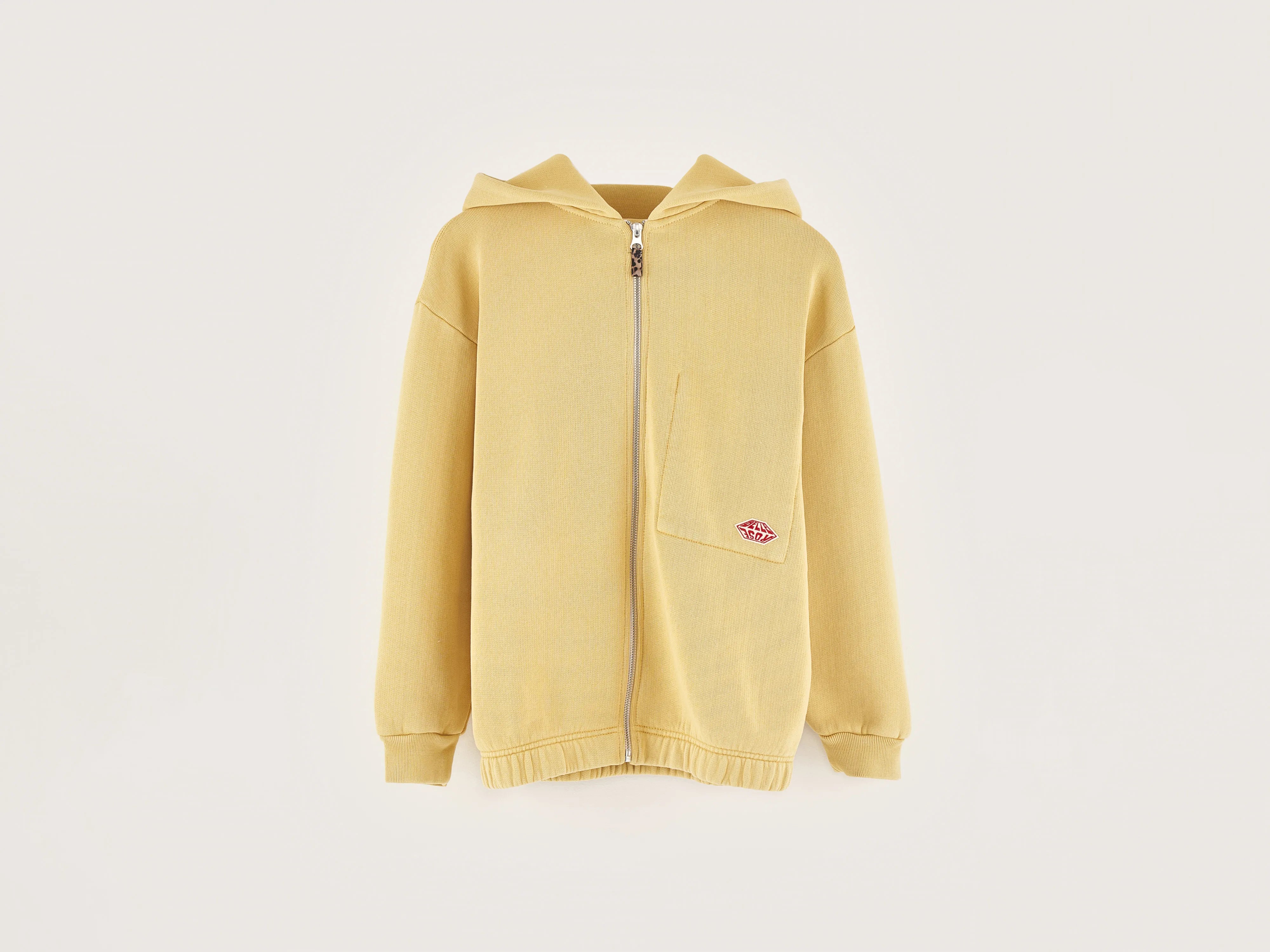 Farino zip-up hoodie (242 / G / CORNFLAKES)