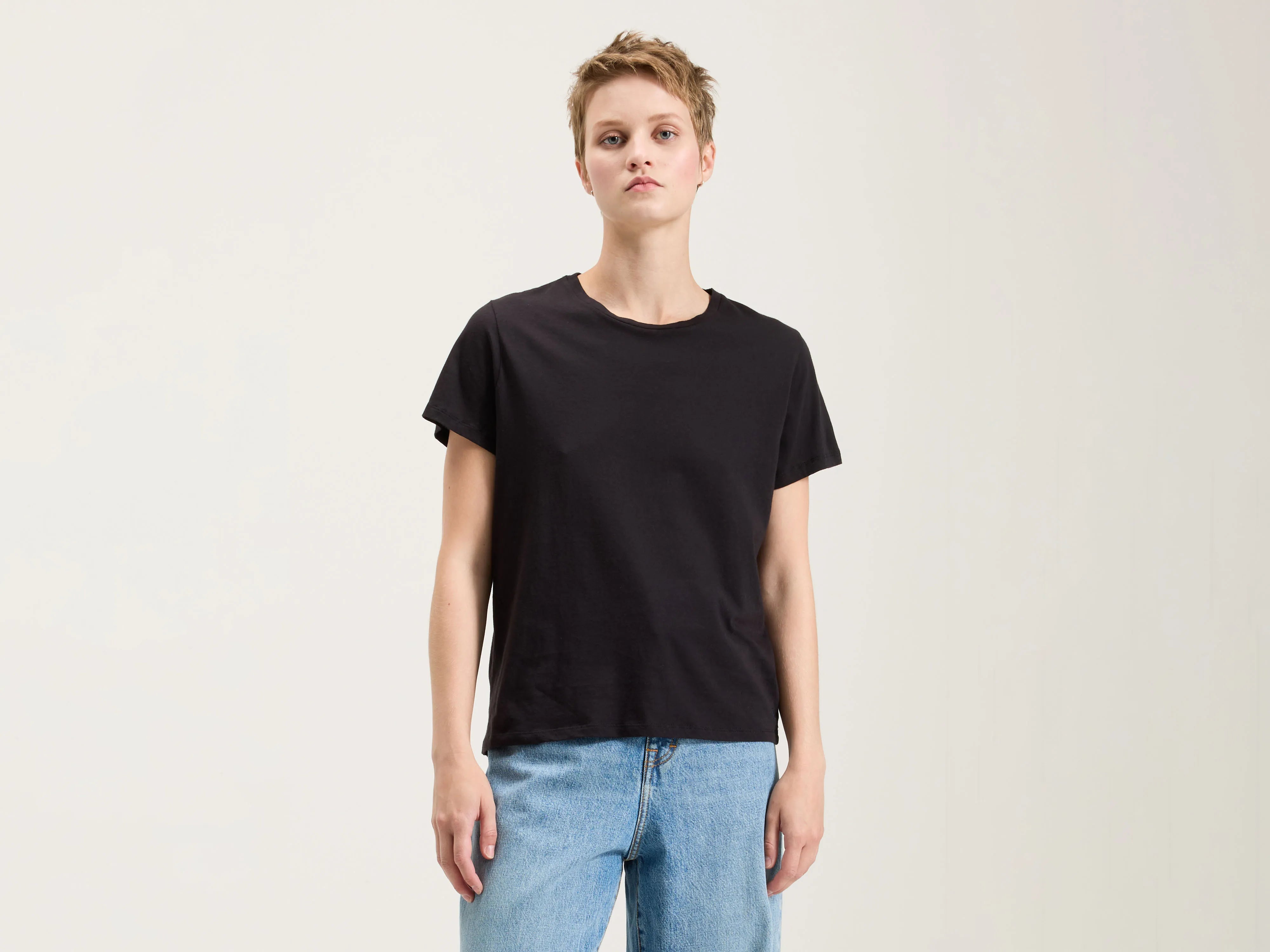 Covi short-sleeve t-shirt (242 / W / OFF BLACK)